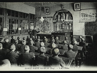 Une classe française vers 1900