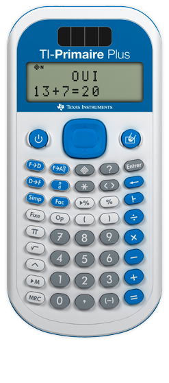Calcualtrice Ti-Primaire Plus
